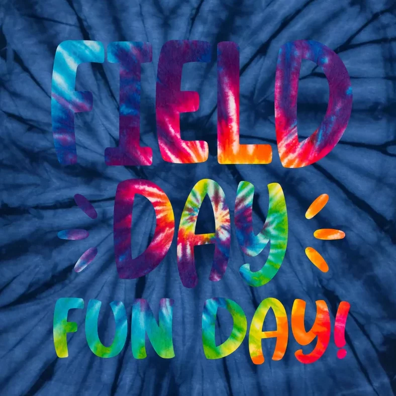 Field Day Fun Day Colorful Tie Dye Tie-Dye T-Shirt