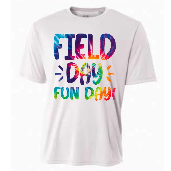 Field Day Fun Day Colorful Tie Dye Cooling Performance Crew T-Shirt