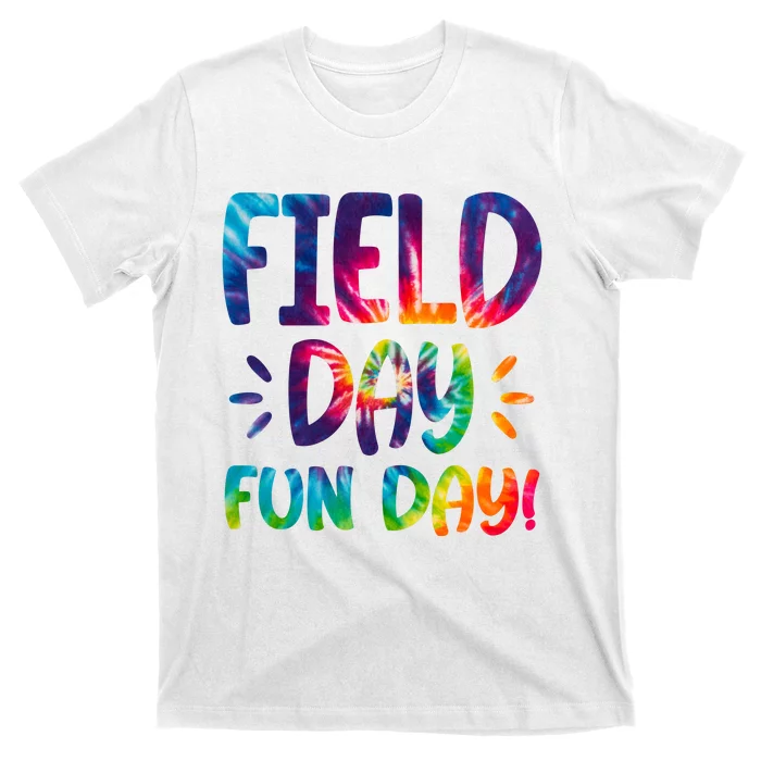 Field Day Fun Day Colorful Tie Dye T-Shirt