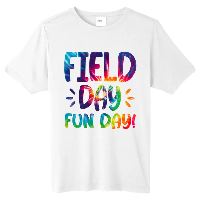 Field Day Fun Day Colorful Tie Dye ChromaSoft Performance T-Shirt