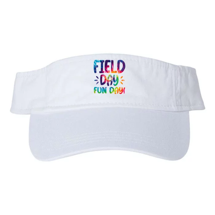 Field Day Fun Day Colorful Tie Dye Valucap Bio-Washed Visor