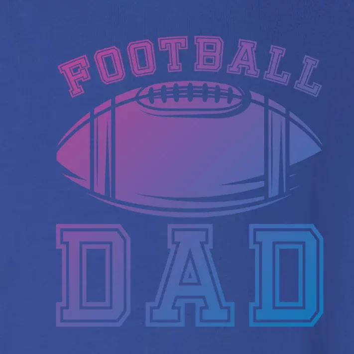 Fathers Day Football Dad American Football Player Football Gift Toddler Long Sleeve Shirt