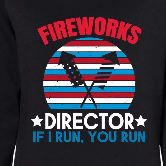 Fireworks Director Funny Bang 4th Of July Womens California Wash Sweatshirt