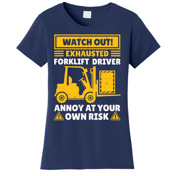 Forklift Driver For Men Women Forklift Operator Mechanic Women's T-Shirt