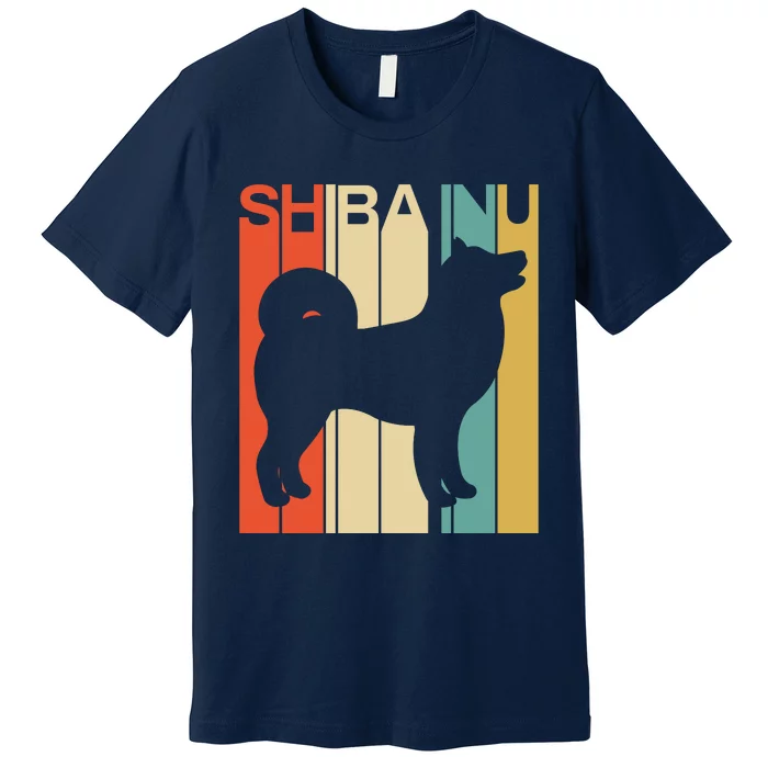 Funny Dog Funny Shiba Inu Retro Dog Lover Dog Christmas Premium T-Shirt