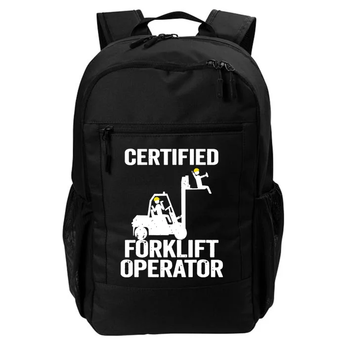 Forklift Driver Forklift Certified Forklift Operator Daily Commute Backpack