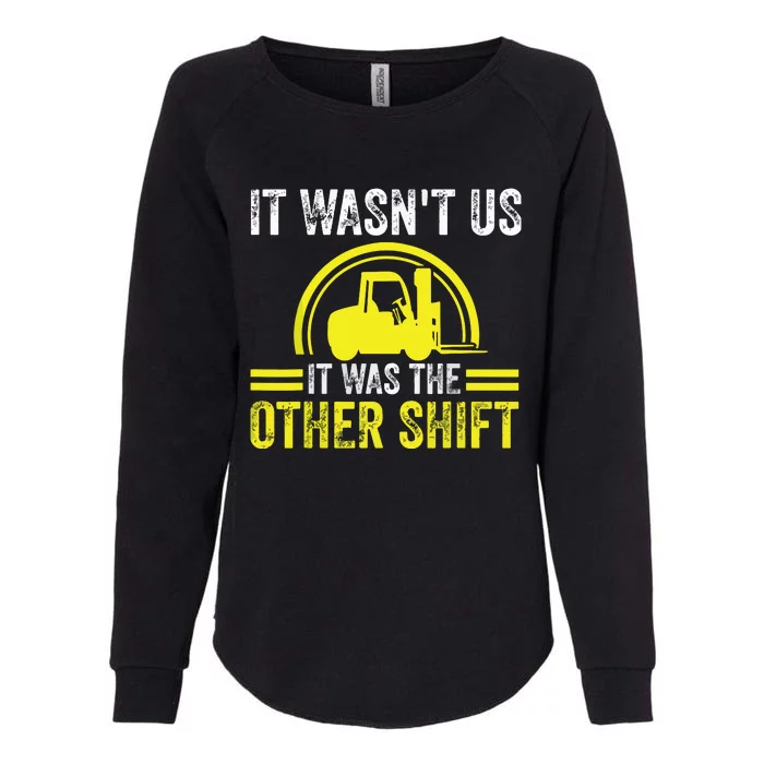 Forklift Driver Forklift Operator Womens California Wash Sweatshirt