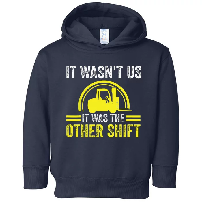 Forklift Driver Forklift Operator Toddler Hoodie