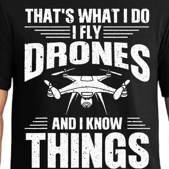 Funny Drone For Women Drone Pilot Flying Aerial Vehicle Pajama Set