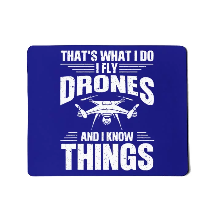 Funny Drone For Women Drone Pilot Flying Aerial Vehicle Mousepad