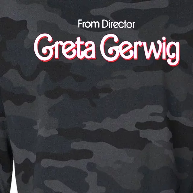 From Director Cropped Pullover Crew