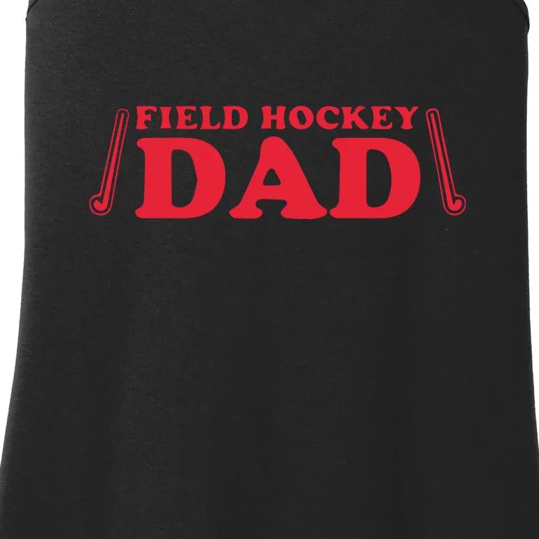 Father's Day Field Hockey Dad Gift Hockey Dad Ladies Essential Tank