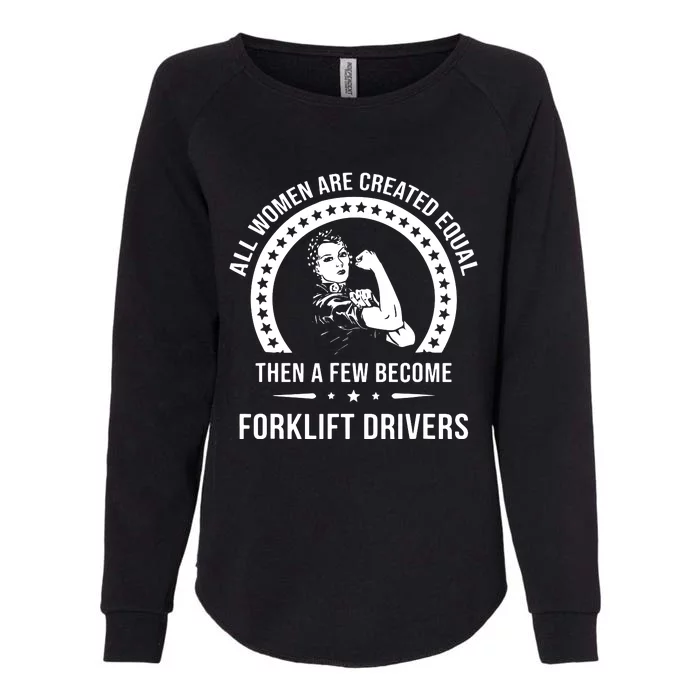 Forklift Driver For Women Forklift Driver Womens California Wash Sweatshirt