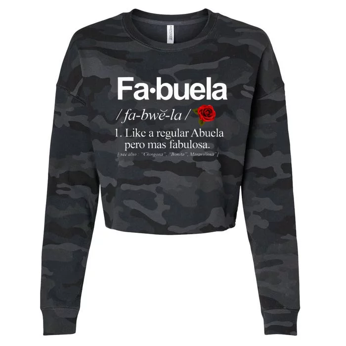 Fabuela Definiton Cropped Pullover Crew