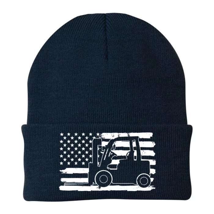 Forklift Driver Funny Knit Cap Winter Beanie