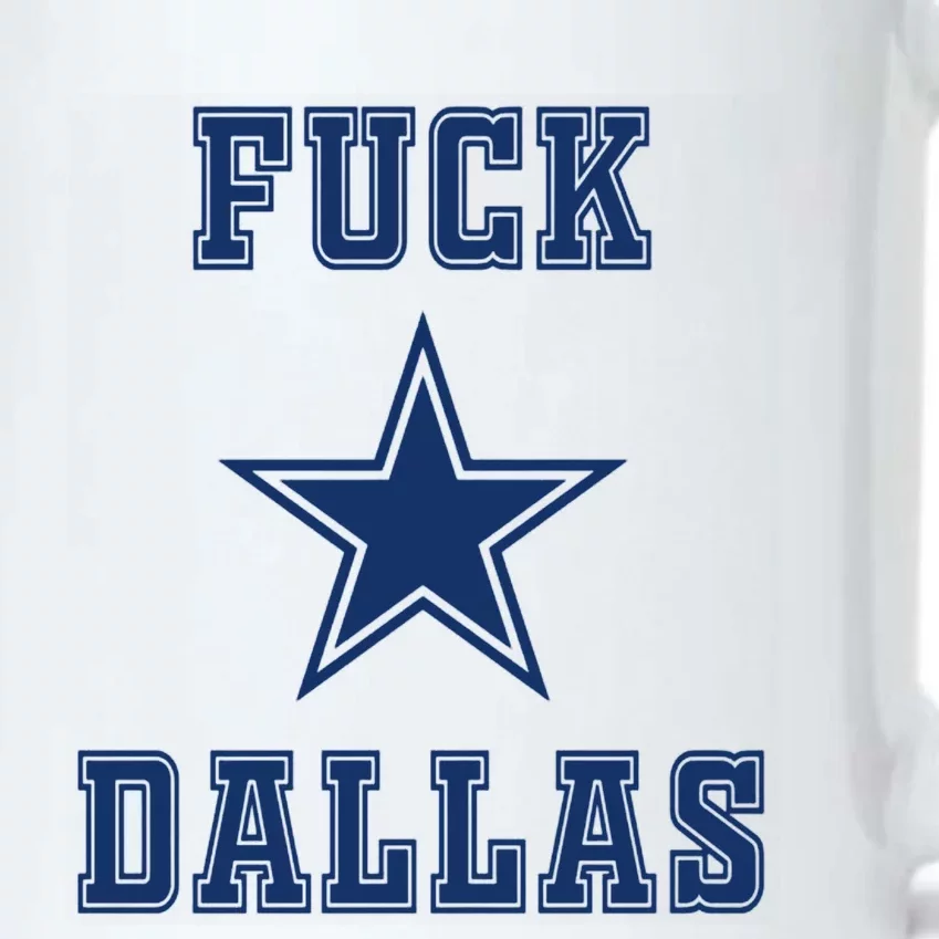 Fuck Dallas Black Color Changing Mug