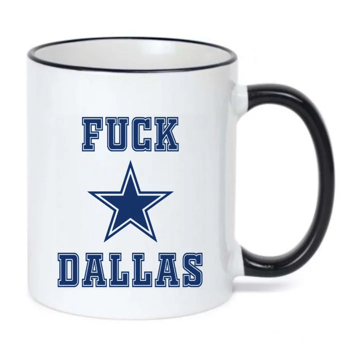 Fuck Dallas Black Color Changing Mug