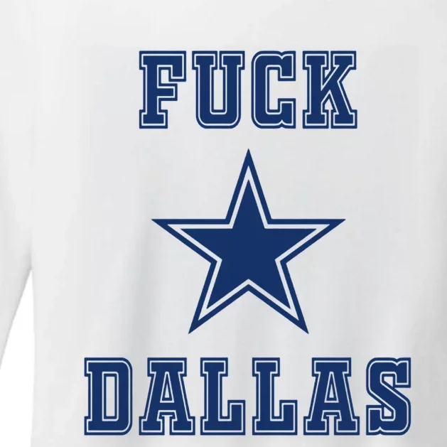 Fuck Dallas Womens CVC Long Sleeve Shirt