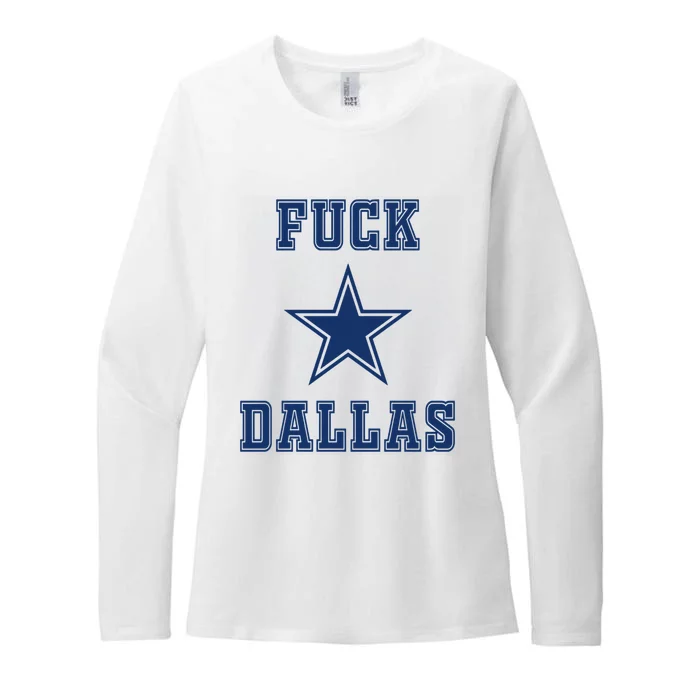 Fuck Dallas Womens CVC Long Sleeve Shirt