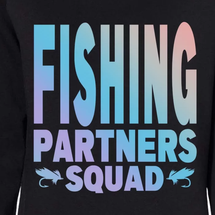 Fishing Dad Funny Gift Of Son Daughter Family Team Fishing Squad Great Gift Womens California Wash Sweatshirt