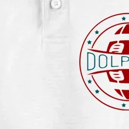 Funny Dolphins Football Gift For Miami Fan Sport Dry Zone Grid Performance Polo