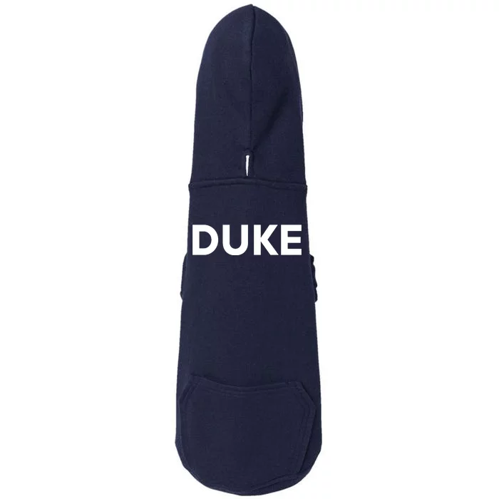 Funny Dukegift Doggie 3-End Fleece Hoodie