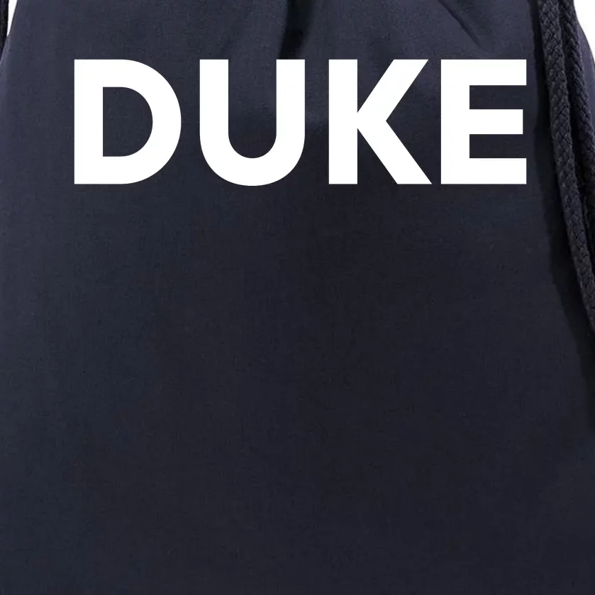 Funny Dukegift Drawstring Bag