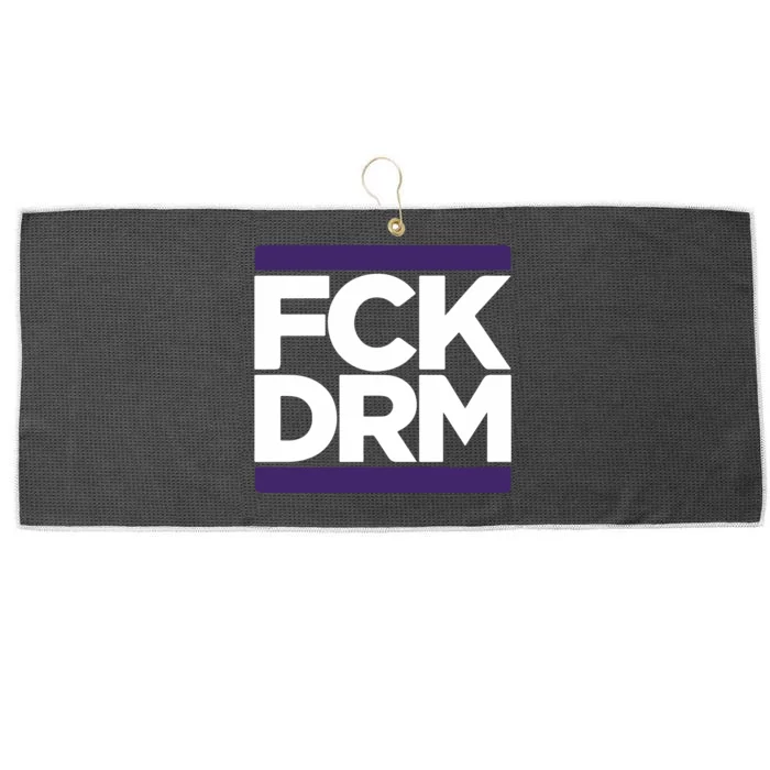 Fck Drm Large Microfiber Waffle Golf Towel