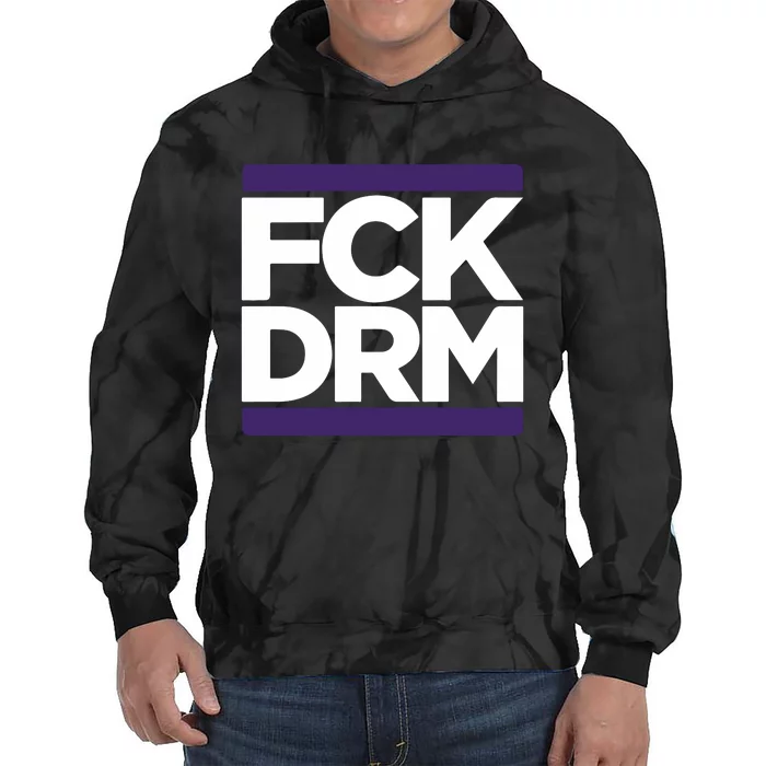 Fck Drm Tie Dye Hoodie