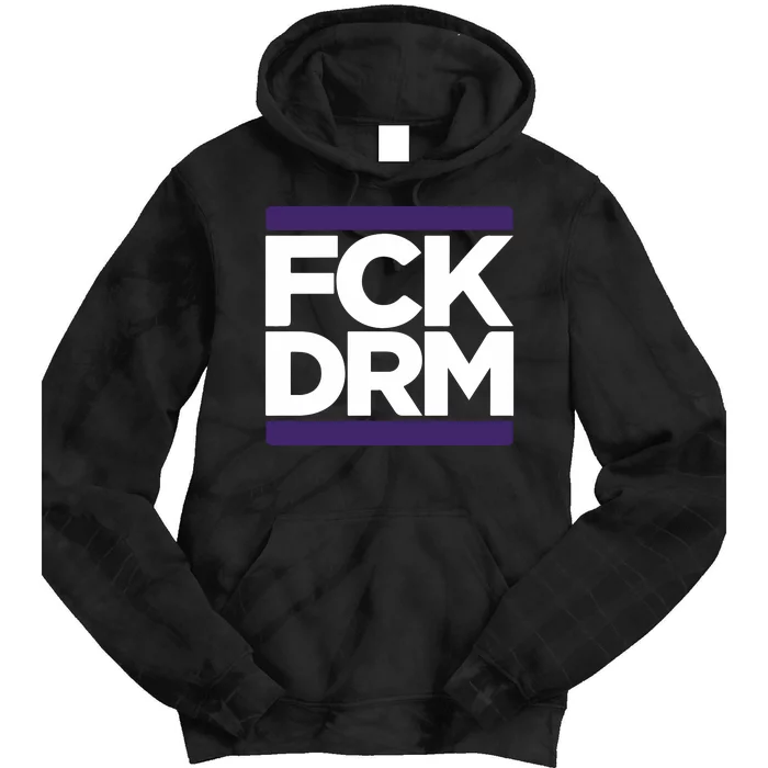 Fck Drm Tie Dye Hoodie