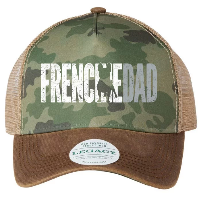 Frenchie Dad French Bulldog Father Dog Dad Gift Legacy Tie Dye Trucker Hat