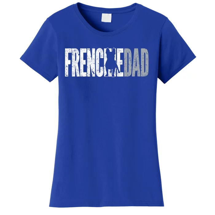 Frenchie Dad French Bulldog Father Dog Dad Gift Women's T-Shirt