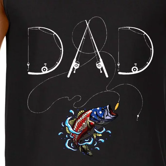 Fisherman Dad Fishing Enthusiast Fish Lover Daddy Father Gift For Dad Comfort Colors® Tank Top