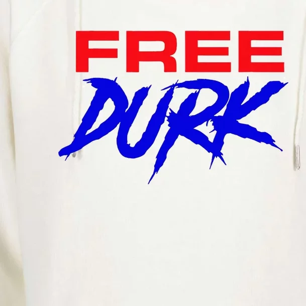 Free Durk Womens Funnel Neck Pullover Hood