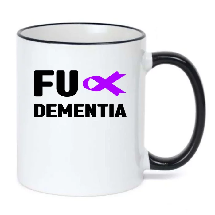 Fuck Detia Funny Gift Fuck Alzheimer's Detia Awareness Gift Black Color Changing Mug