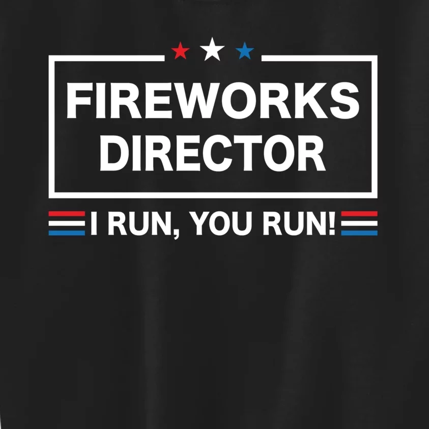 Fireworks Director Kids Sweatshirt