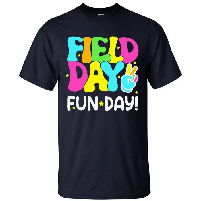 Field Day Fun Day Last Day Of School Teacher Student Tall T-Shirt