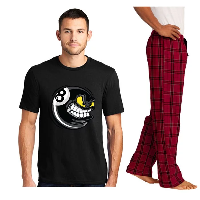 Father's Day Funny 8 Ball Billiards Gift For Dad Pajama Set