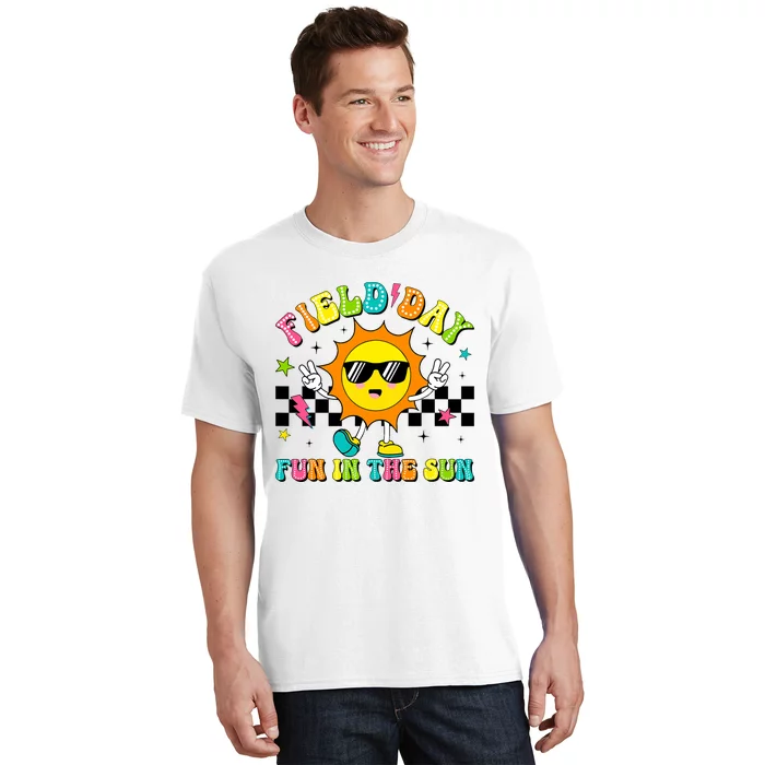 Field Day Fun In The Sun Let Games Begin 2024 Teachers T-Shirt