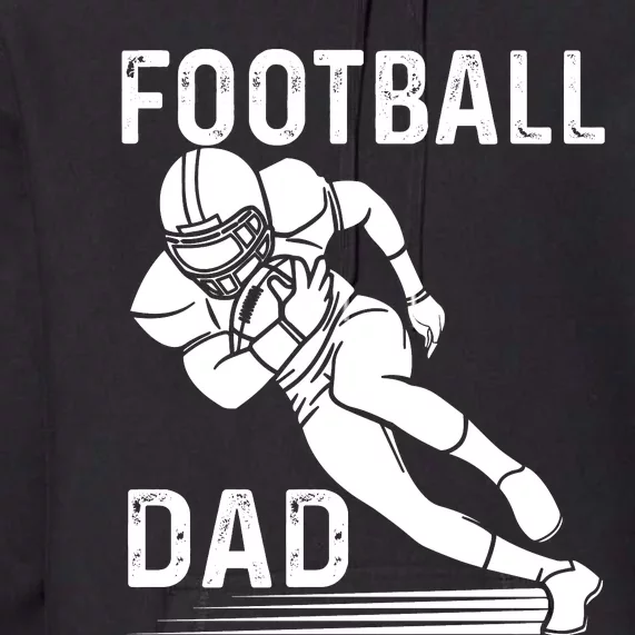 Football Dad Premium Hoodie