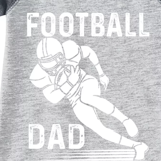 Football Dad Infant Baby Jersey Bodysuit