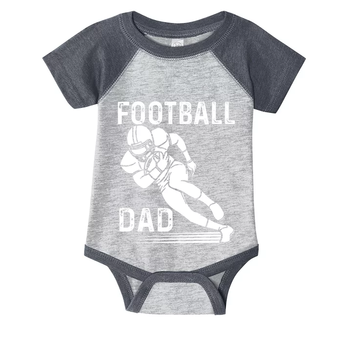 Football Dad Infant Baby Jersey Bodysuit