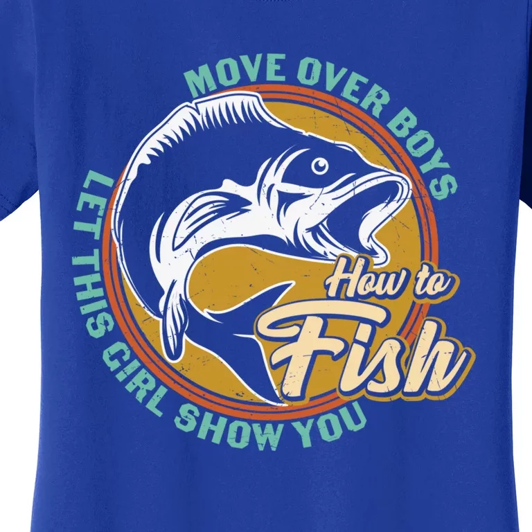 Father's Day Fishing Let This Show You Gift Women's T-Shirt