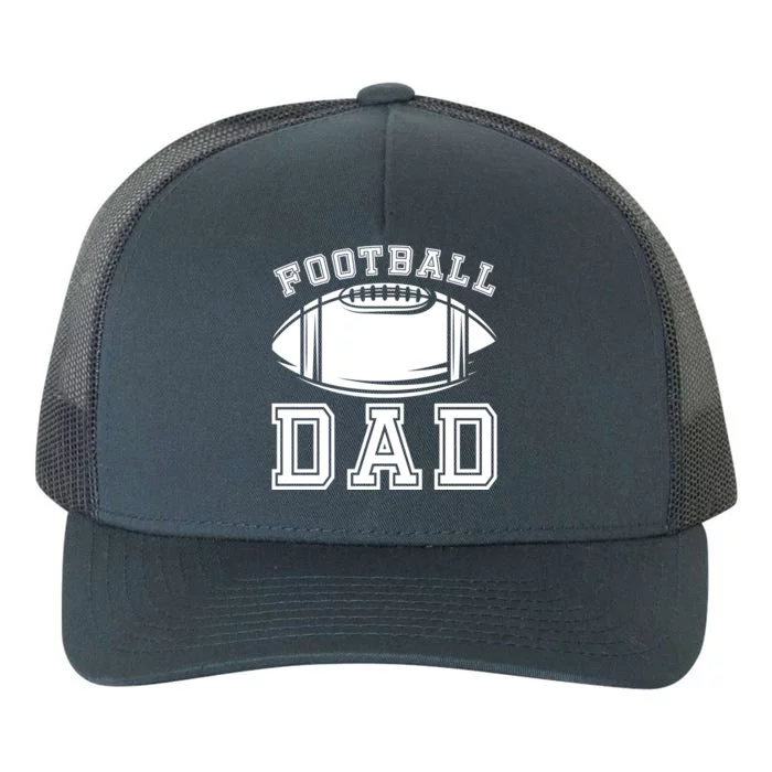 Fathers Day Football Dad American Football Player Football Gift Yupoong Adult 5-Panel Trucker Hat