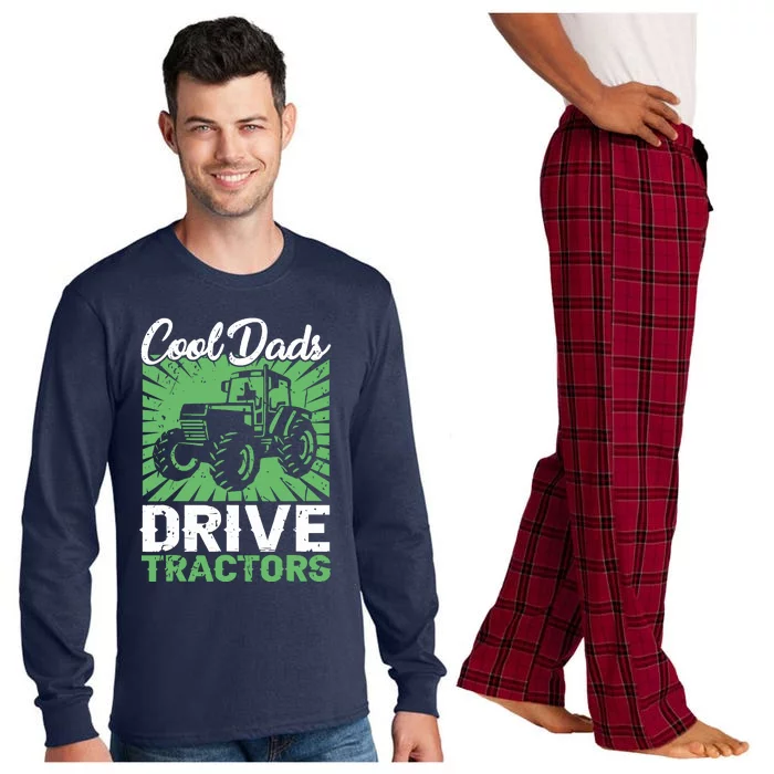 Farmer Dad Funny Dad Farming Long Sleeve Pajama Set