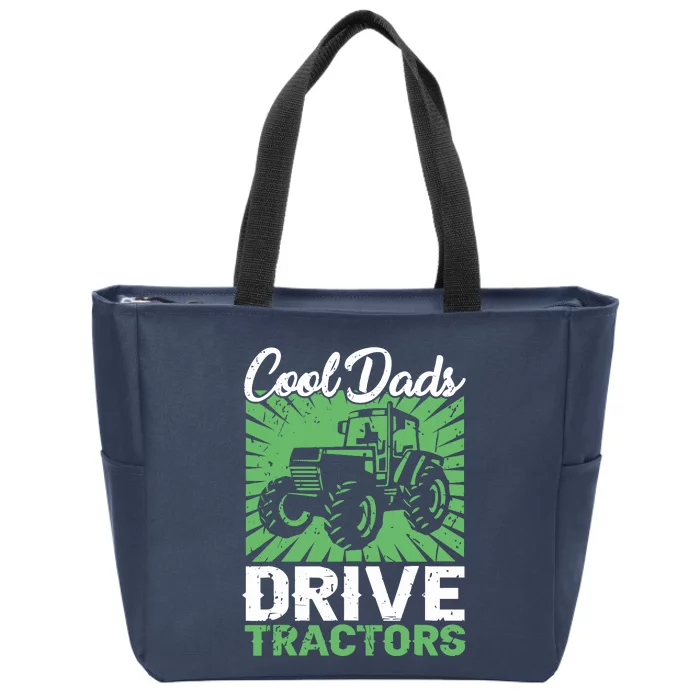 Farmer Dad Funny Dad Farming Zip Tote Bag