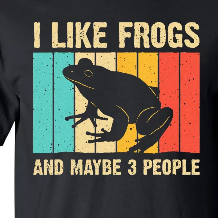 Frog Design For Toad Lover  Amphibian Animals Tall T-Shirt