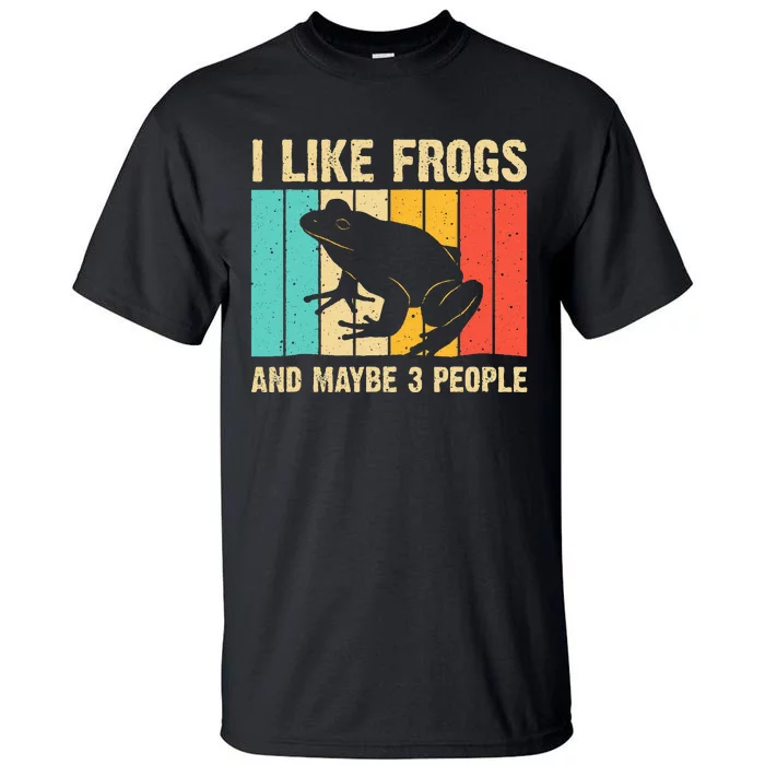 Frog Design For Toad Lover  Amphibian Animals Tall T-Shirt