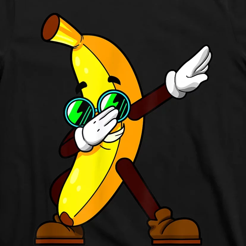 Funny Dab Fruit Lover Boy Girl Dabbing Banana T-Shirt