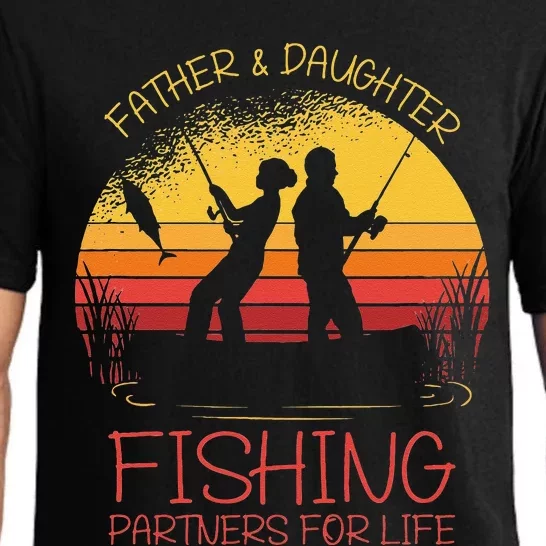 Father & Daughter Fishing Partner For Life Best Fathers Day Pajama Set